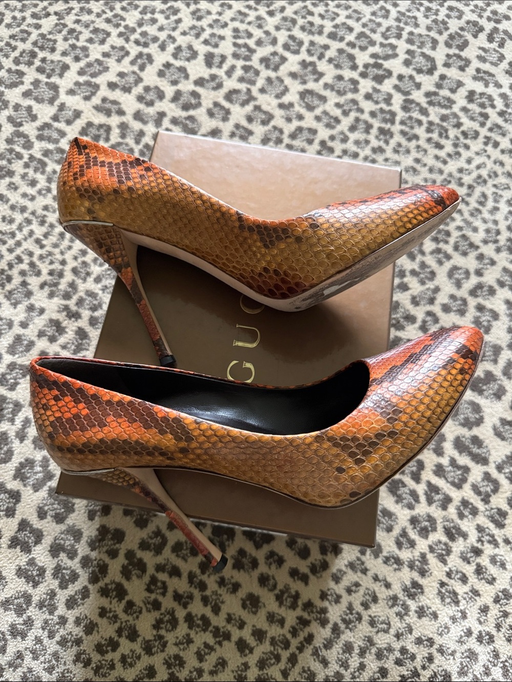 Gucci Python Heels - Picture 5 of 10